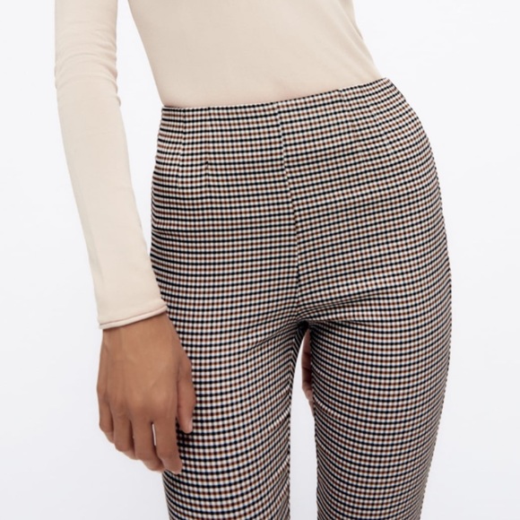 NWT ZARA HIGH RISE LEGGINGS WITH PATTERN - Picture 5 of 5